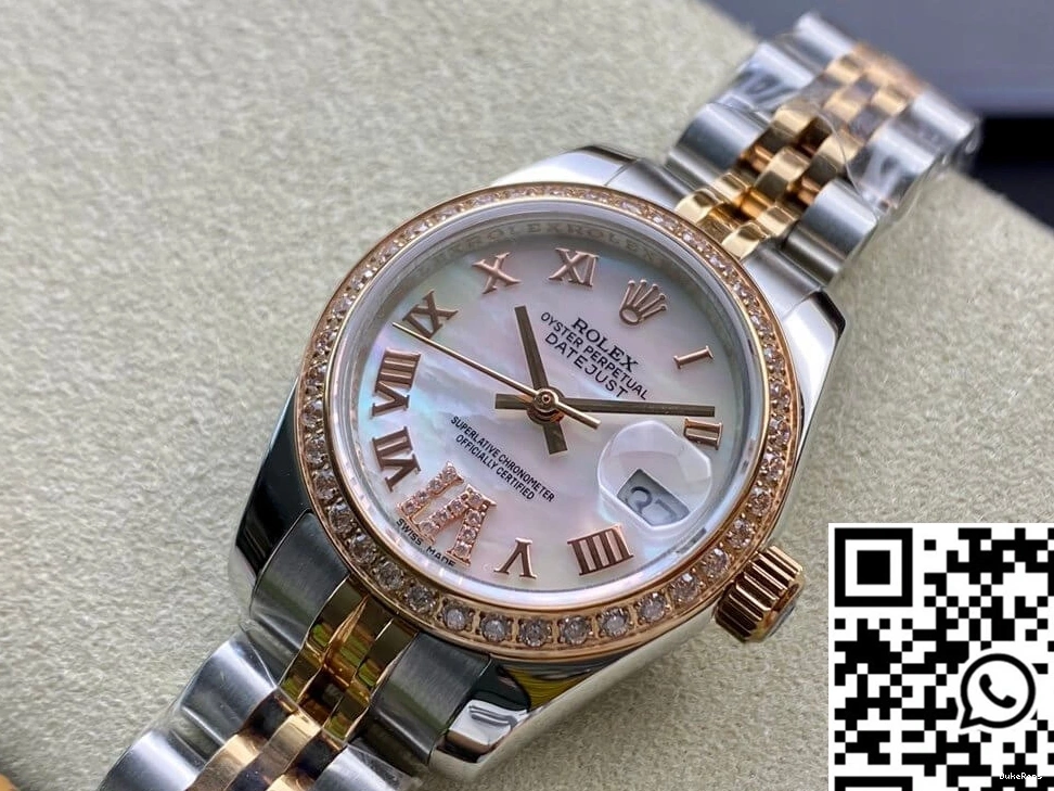 Diamond 28MM Datejust Factory BP Dial Mother-of-pearl Rolex 1206